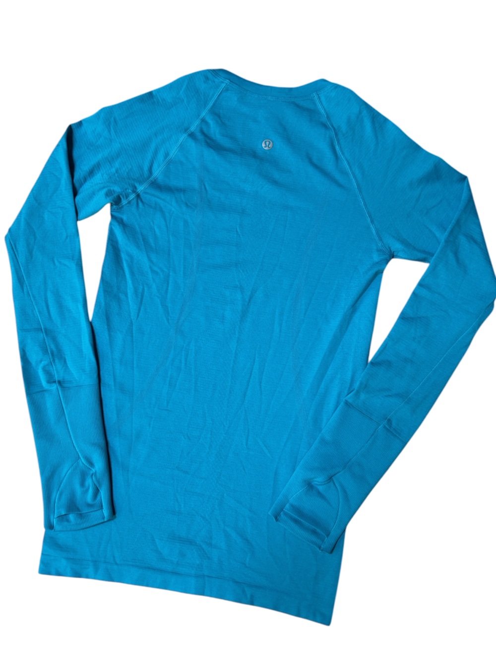 Lululemon Swiftly Tech Long Sleeve 2.0 Turquoise Tide Size 4 - Picture 6 of 6